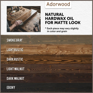 72" Handcrafted Real Wood Floating Shelf